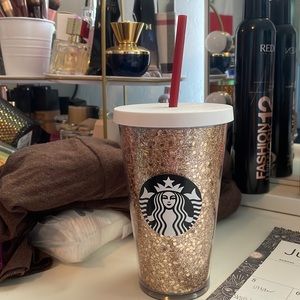 New gold Starbucks tumbler